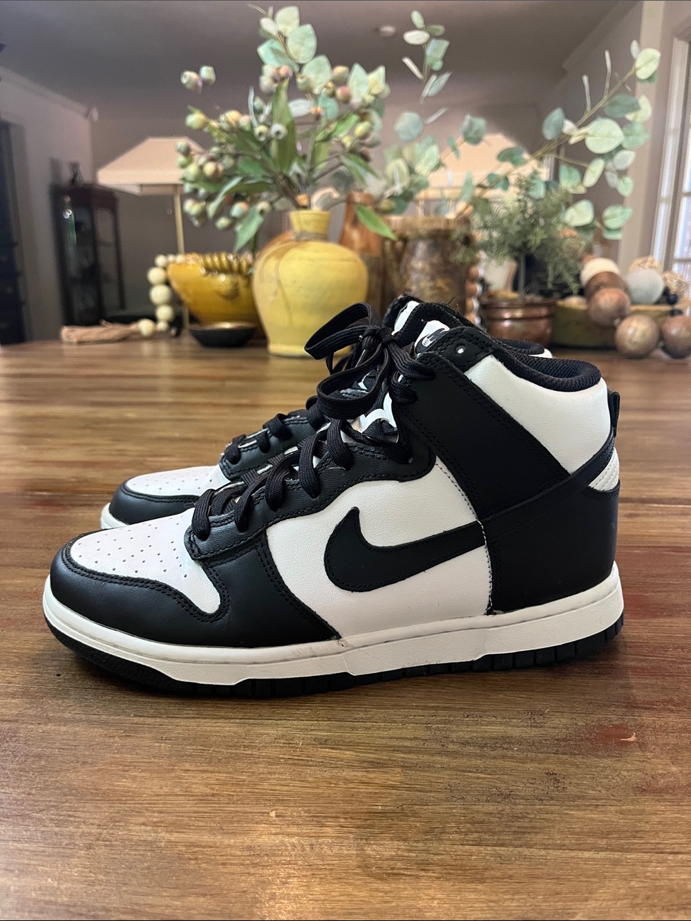 Nike Dunk High Retro "Panda" sneakers, - Picture 3 of 8